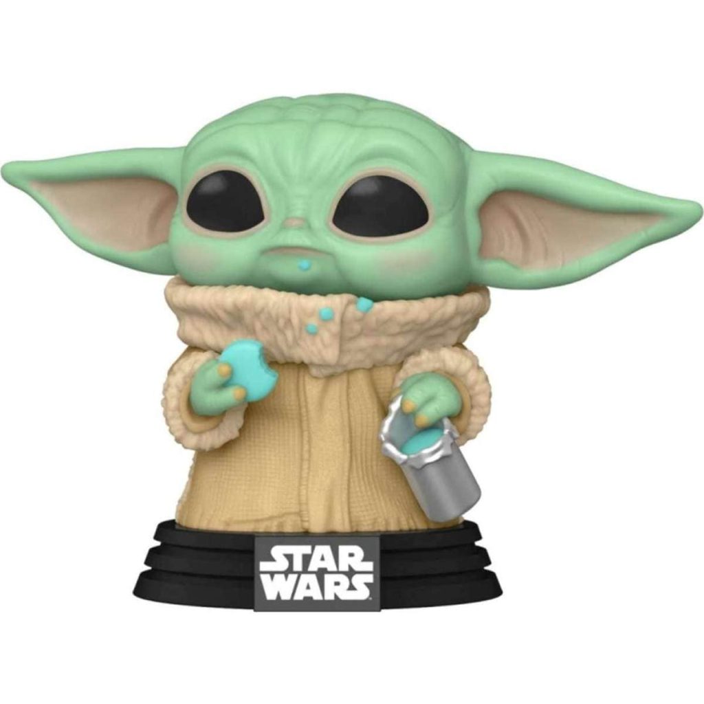 Funko POP! Star Wars: The Mandalorian – Grogu with Cookie