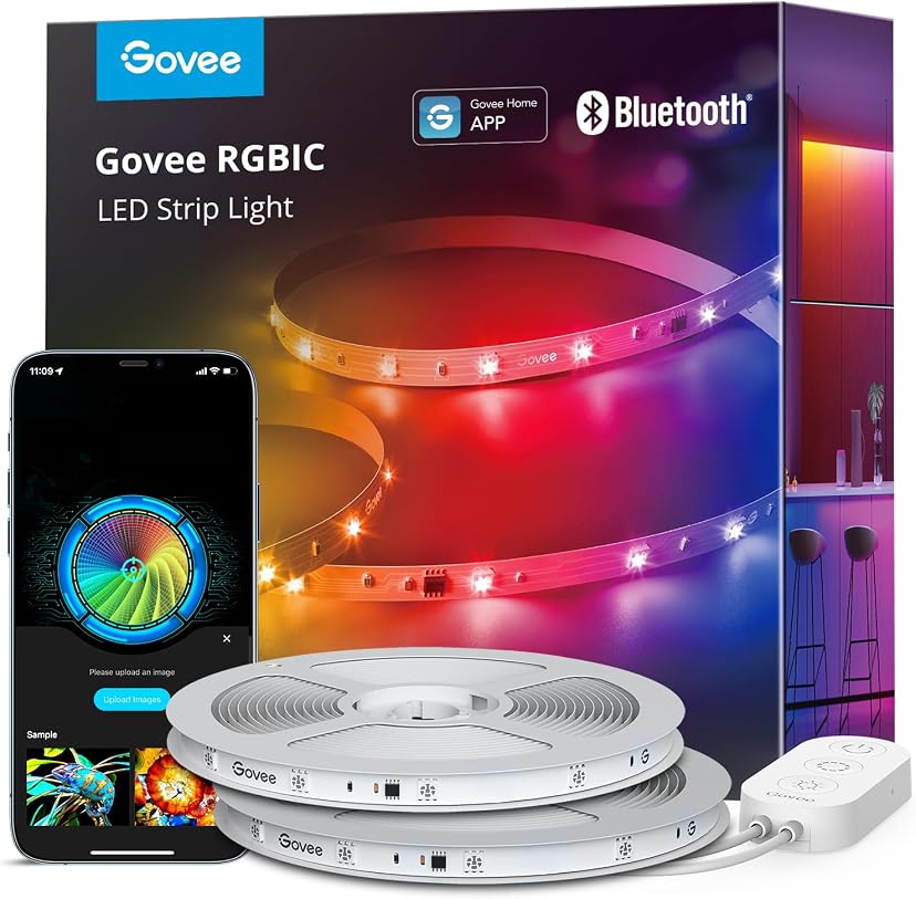 Govee RGBIC LED Strip Lights, 16.4ft